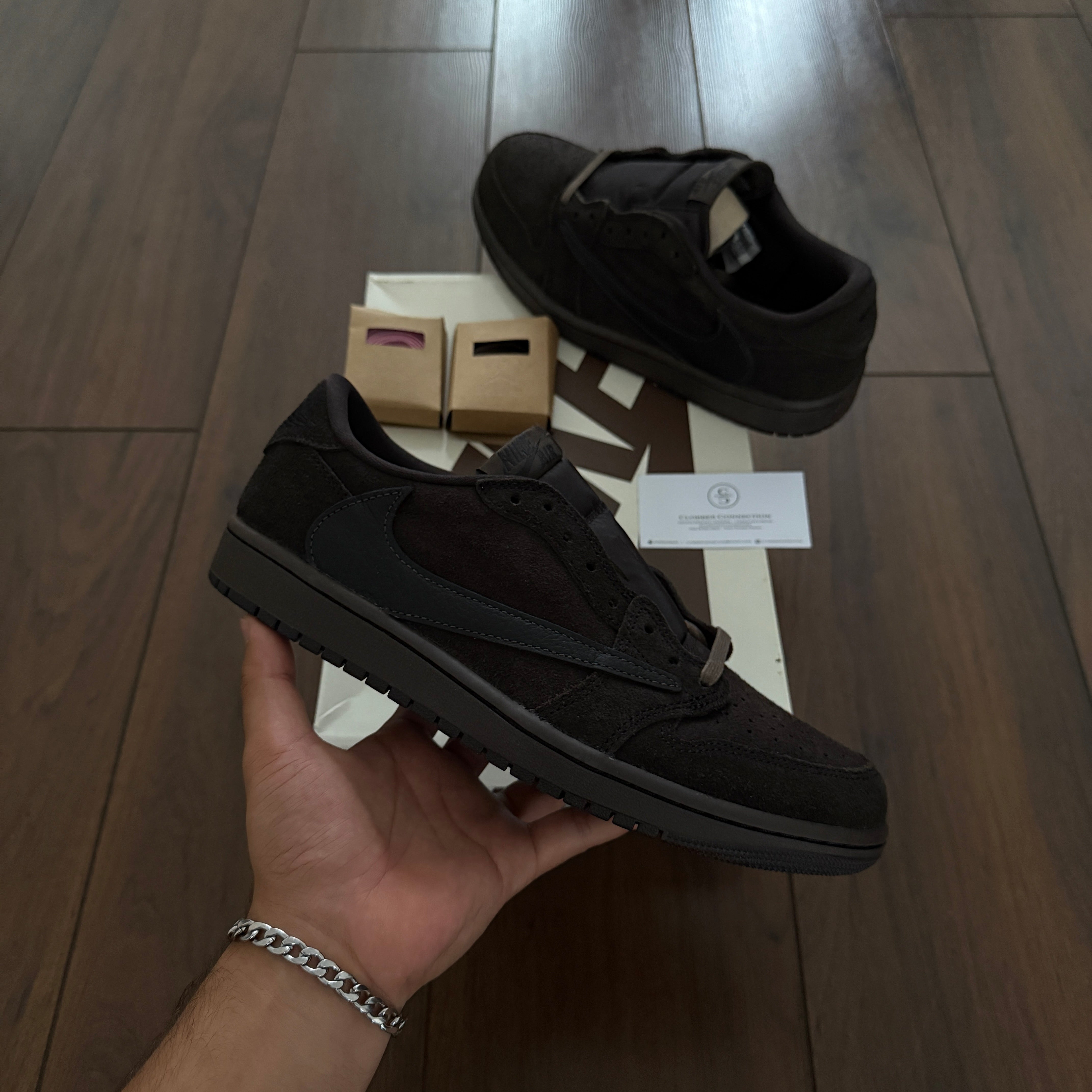Travis Scott x Air Jordan 1 Low OG SP - Velvet Brown