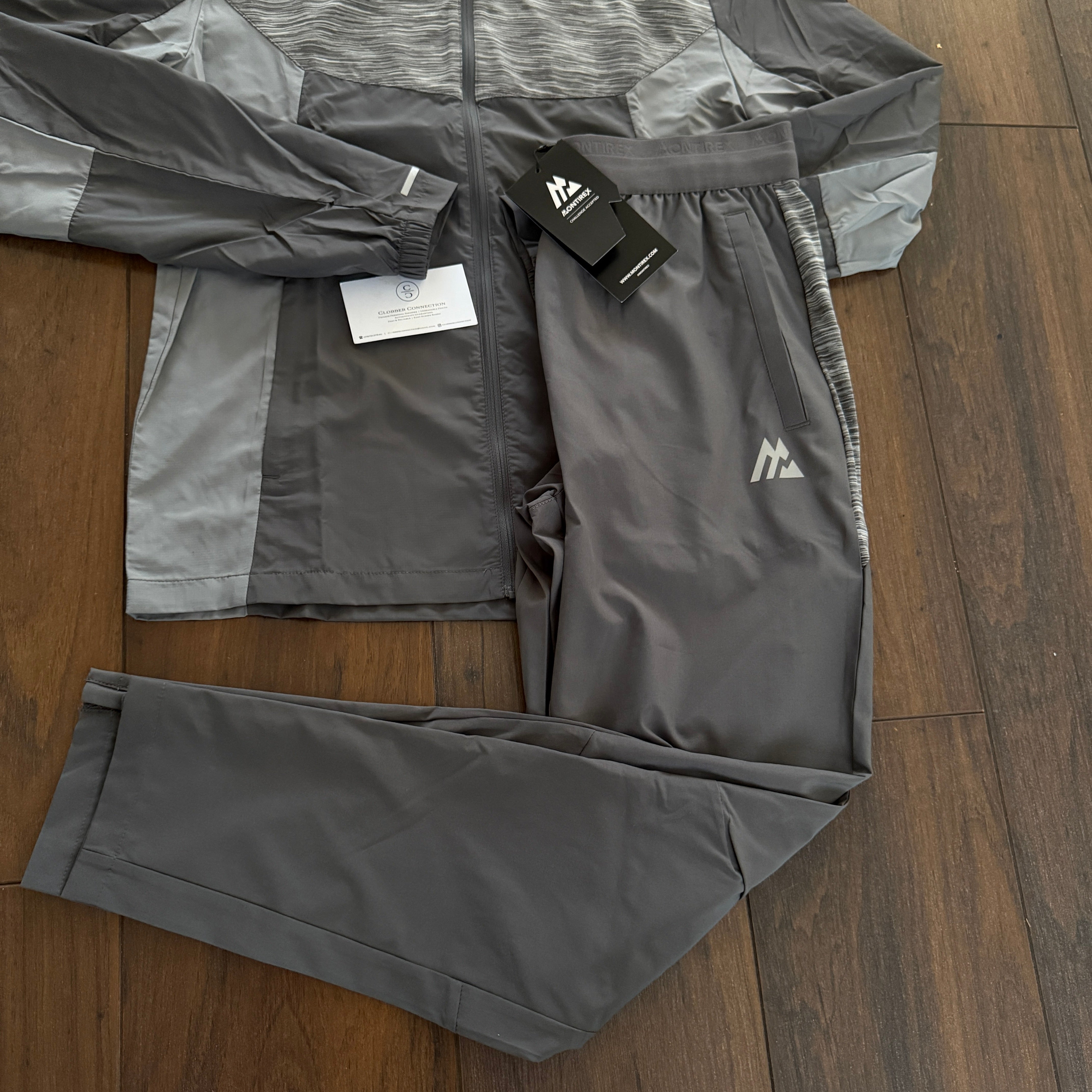 Montirex Trail Tracksuit - Platinum Grey