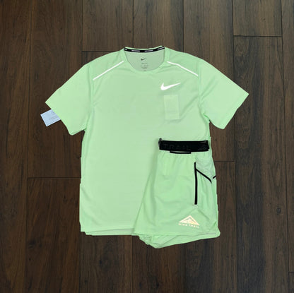 Nike Miler ‘Vapour Green’ Trail Stride Set