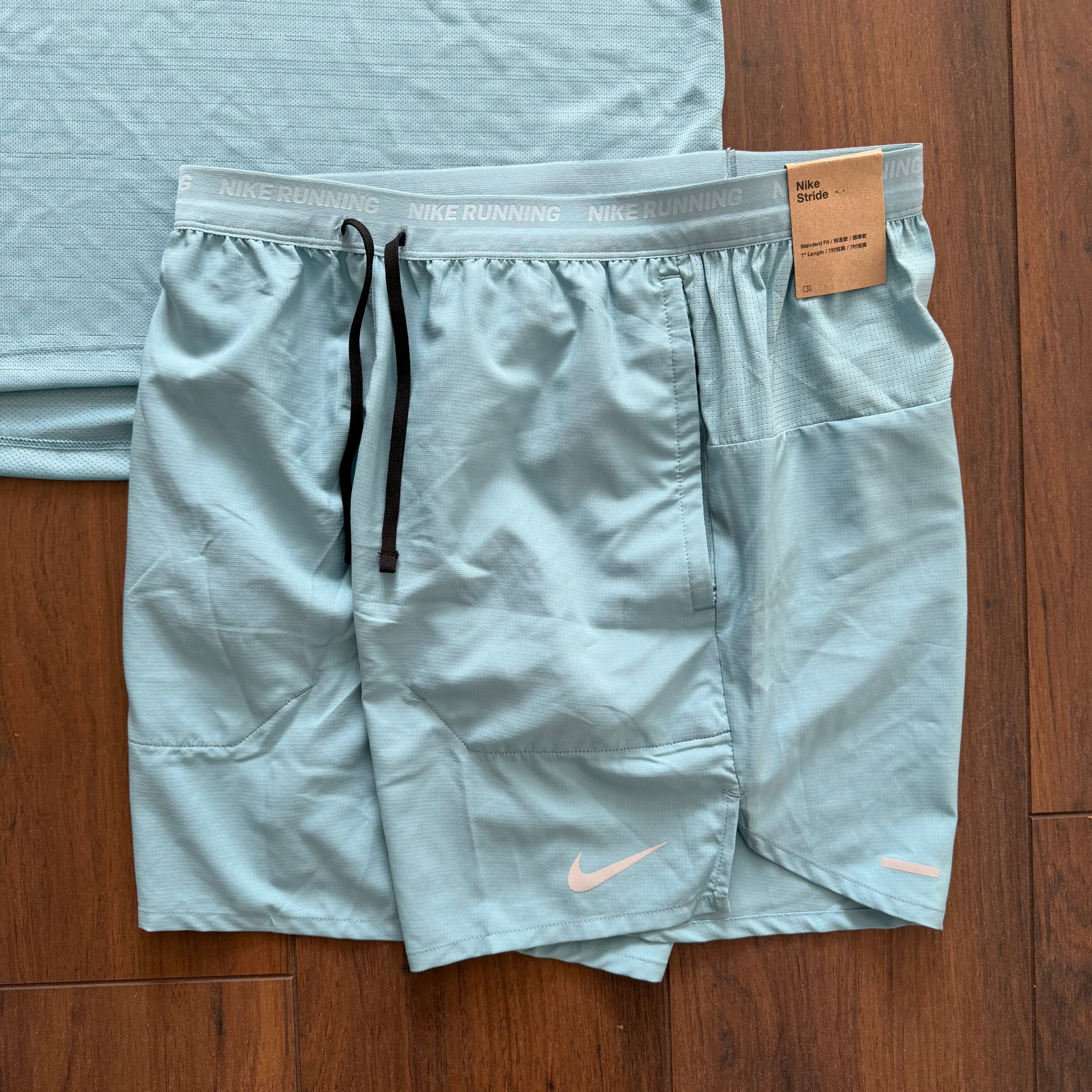 Nike ‘DENIM TURQOISE’ Short Set