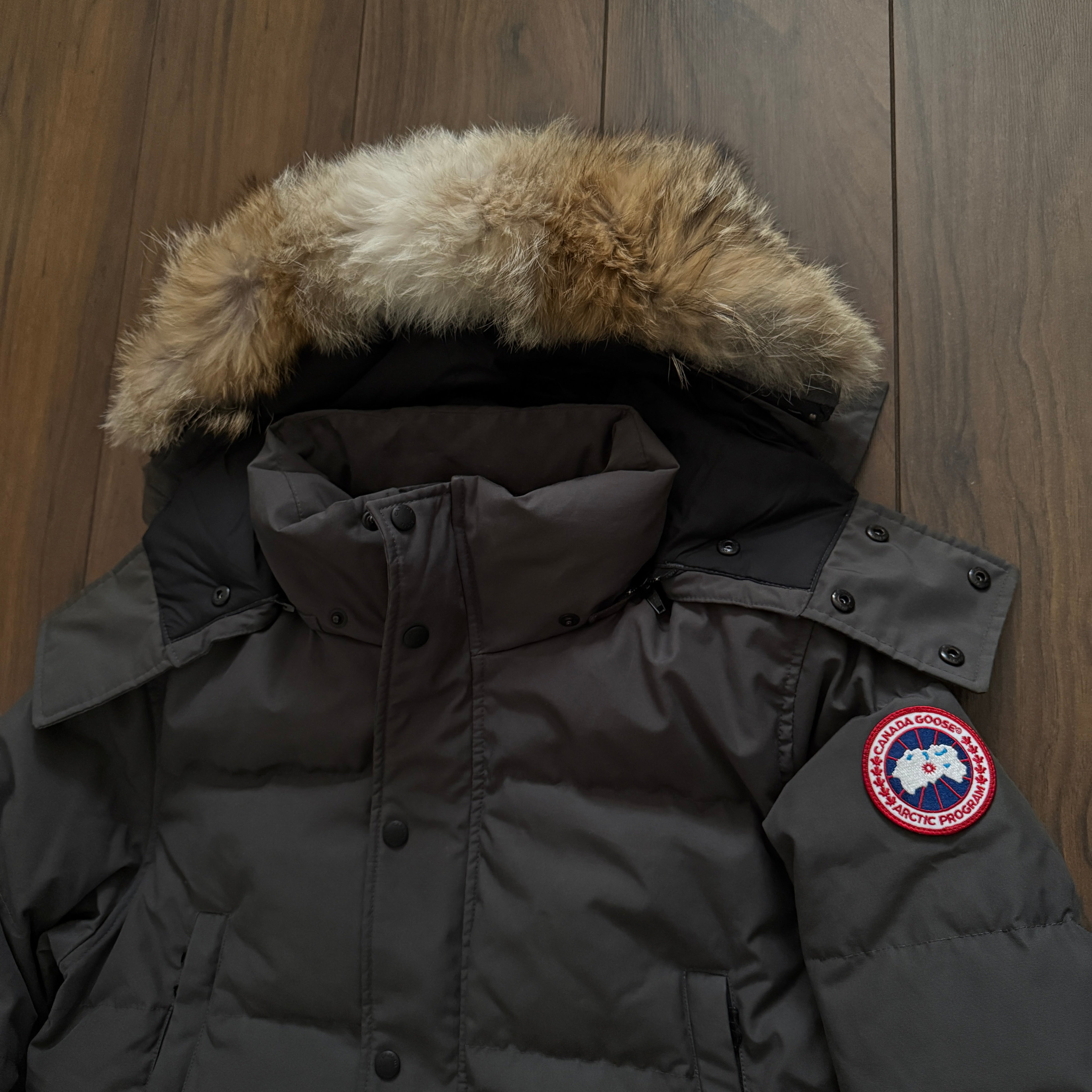 Pre-Loved - Canada Goose Wyndham Parka Coat - Graphite