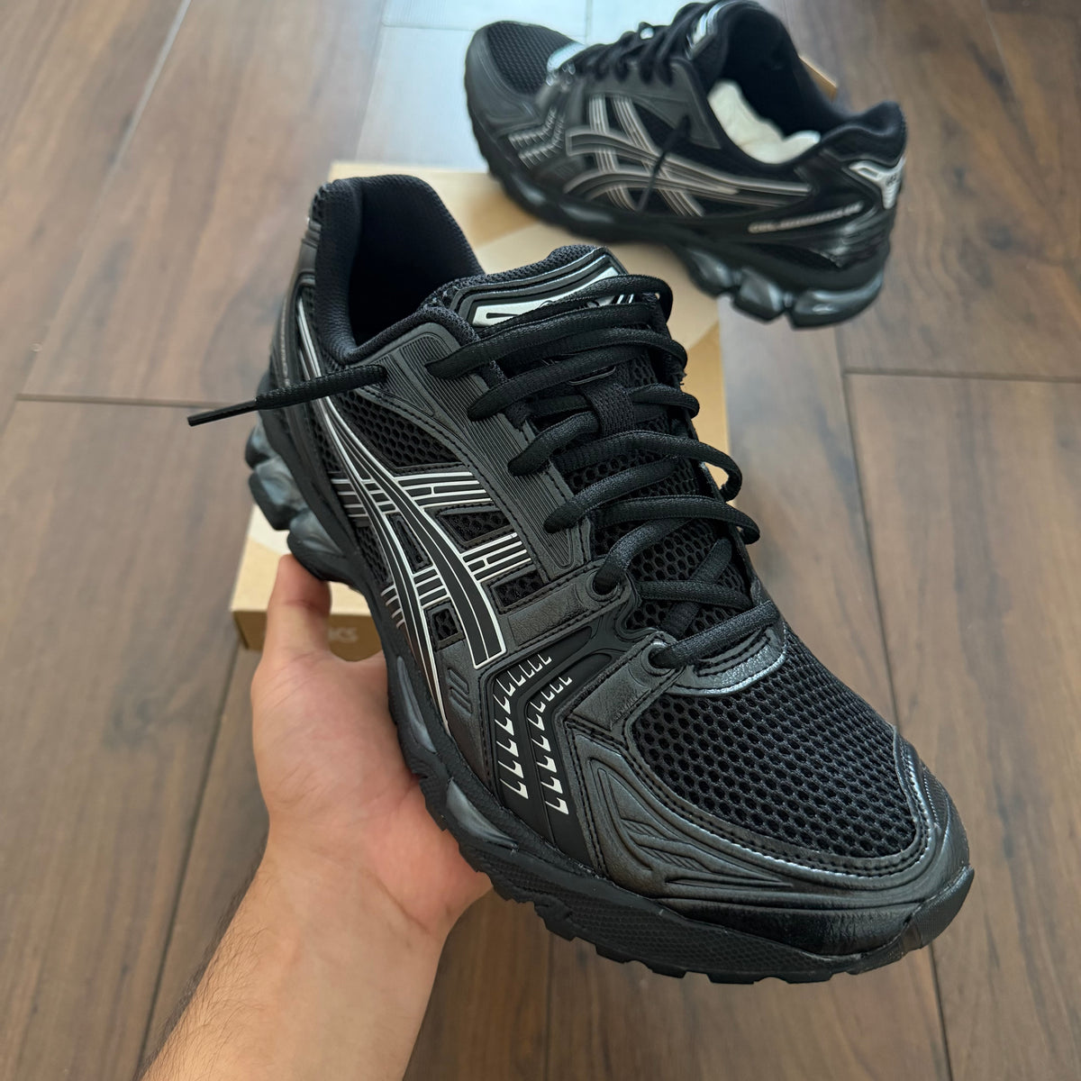 Asics Gel-Kayano 14 'BLACK PURE SILVER'