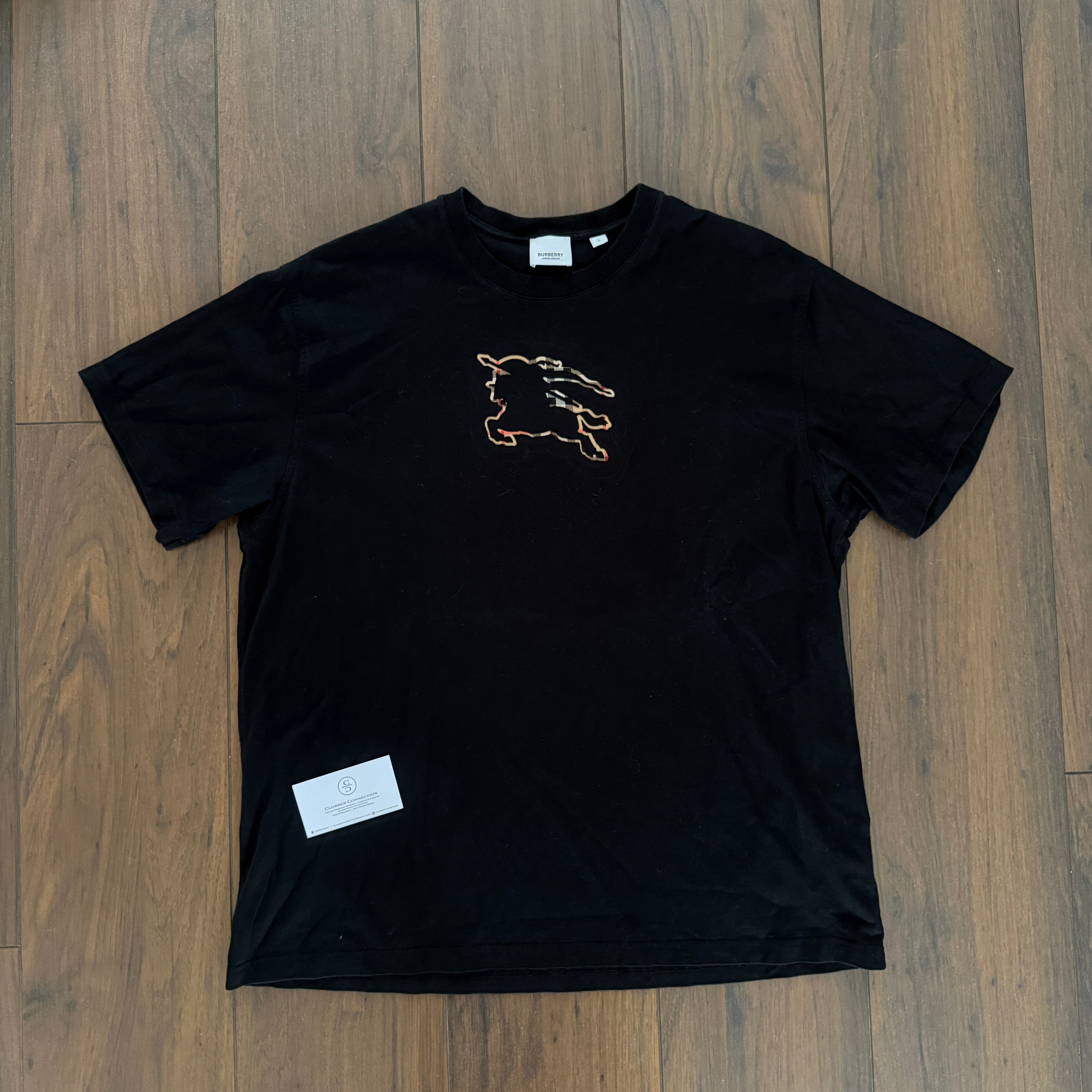 Pre-Loved - Burberry Padbury Graphic-Print T-Shirt