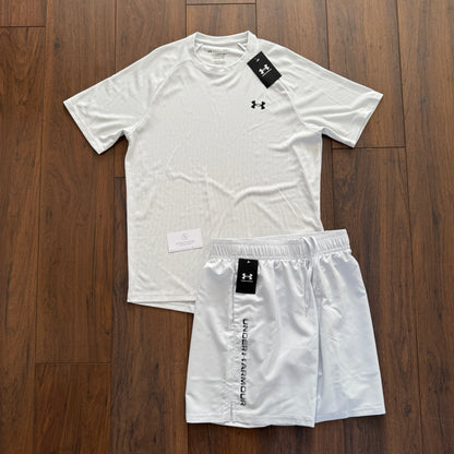 Under Armour White Set