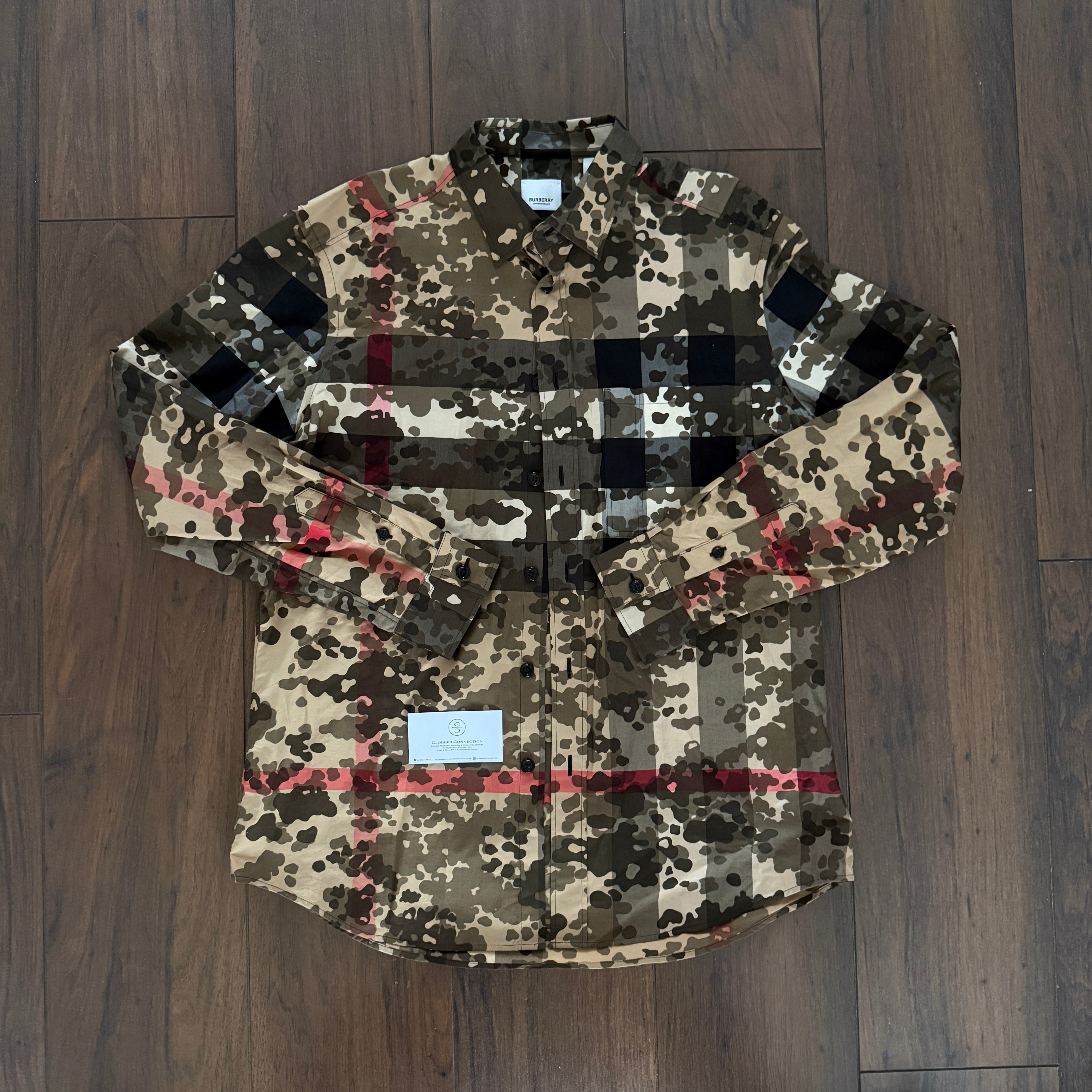 Pre-Loved - Burberry Camo Check Shirt
