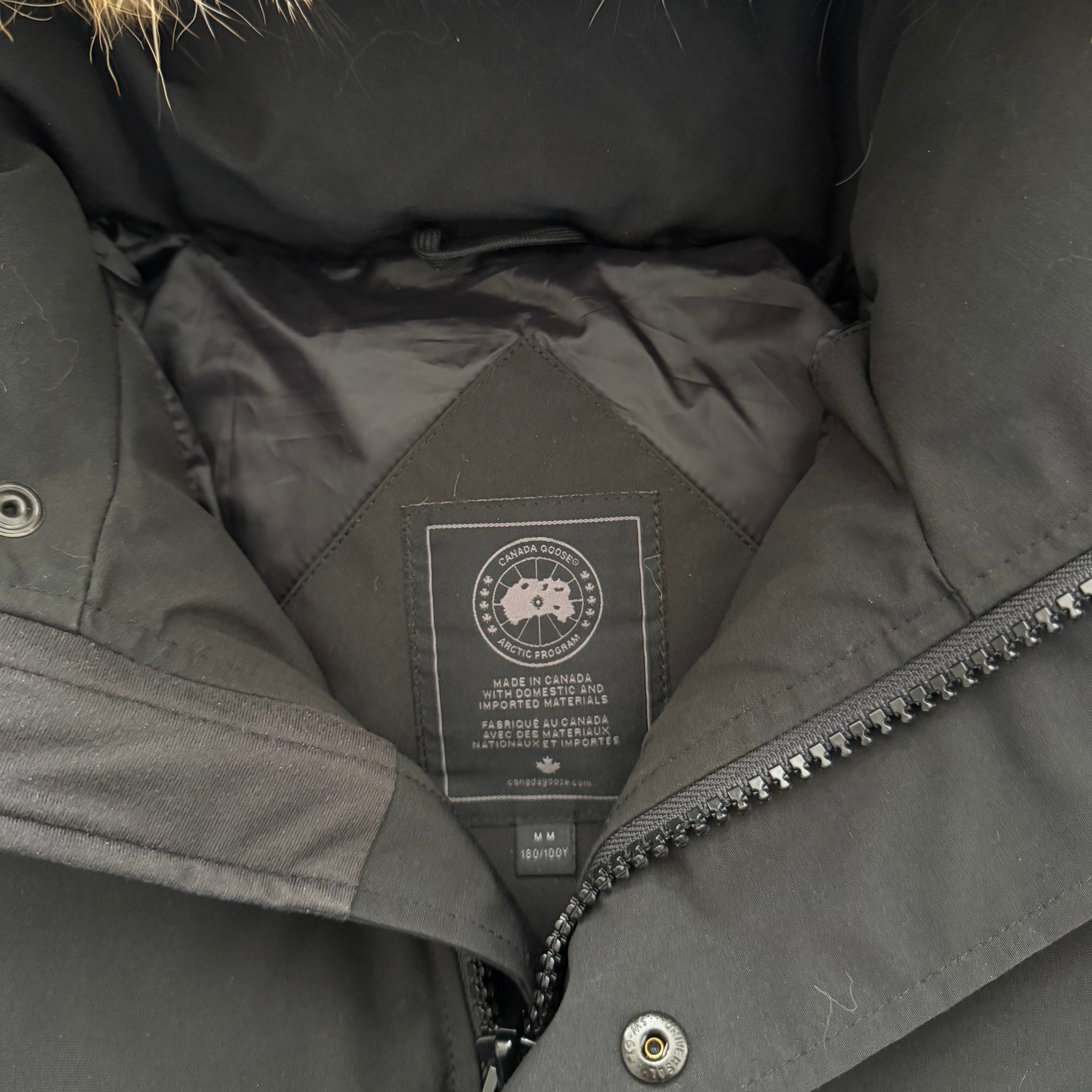 Pre-Loved - Canada Goose Wyndham Parka Coat - Black