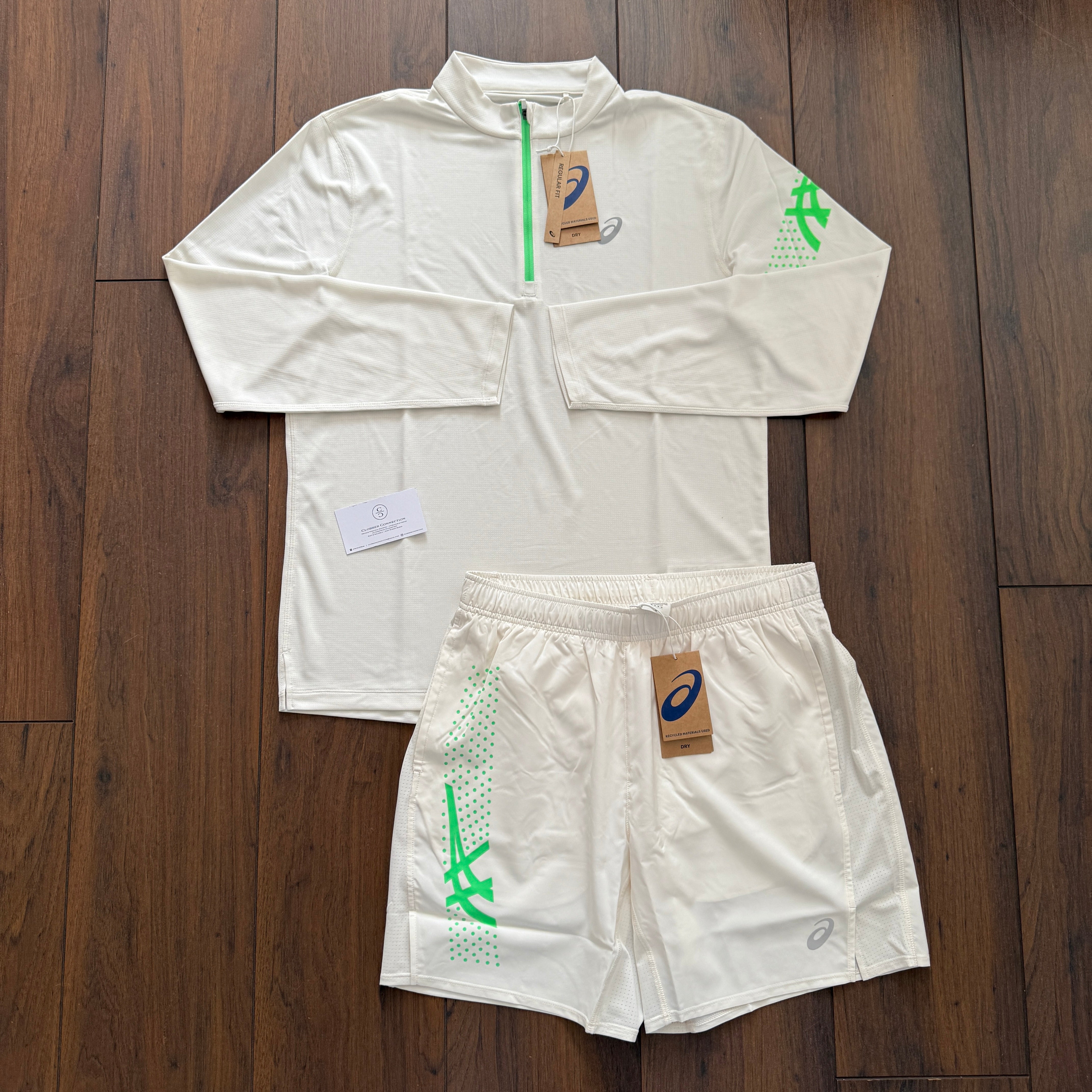 Asics Volt/Cream 1/4 Icon Set