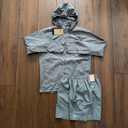 Nike ‘IRON GREY’ Miler Windbreaker Set