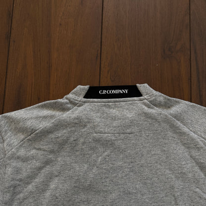 CP Company Arm Lens Sweater - Grey