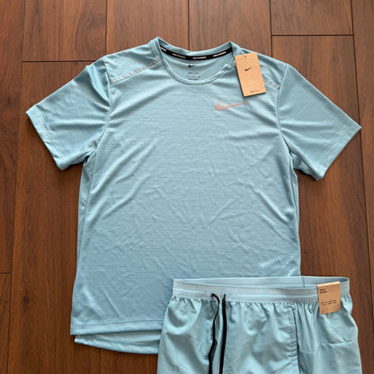 Nike ‘DENIM TURQOISE’ Short Set