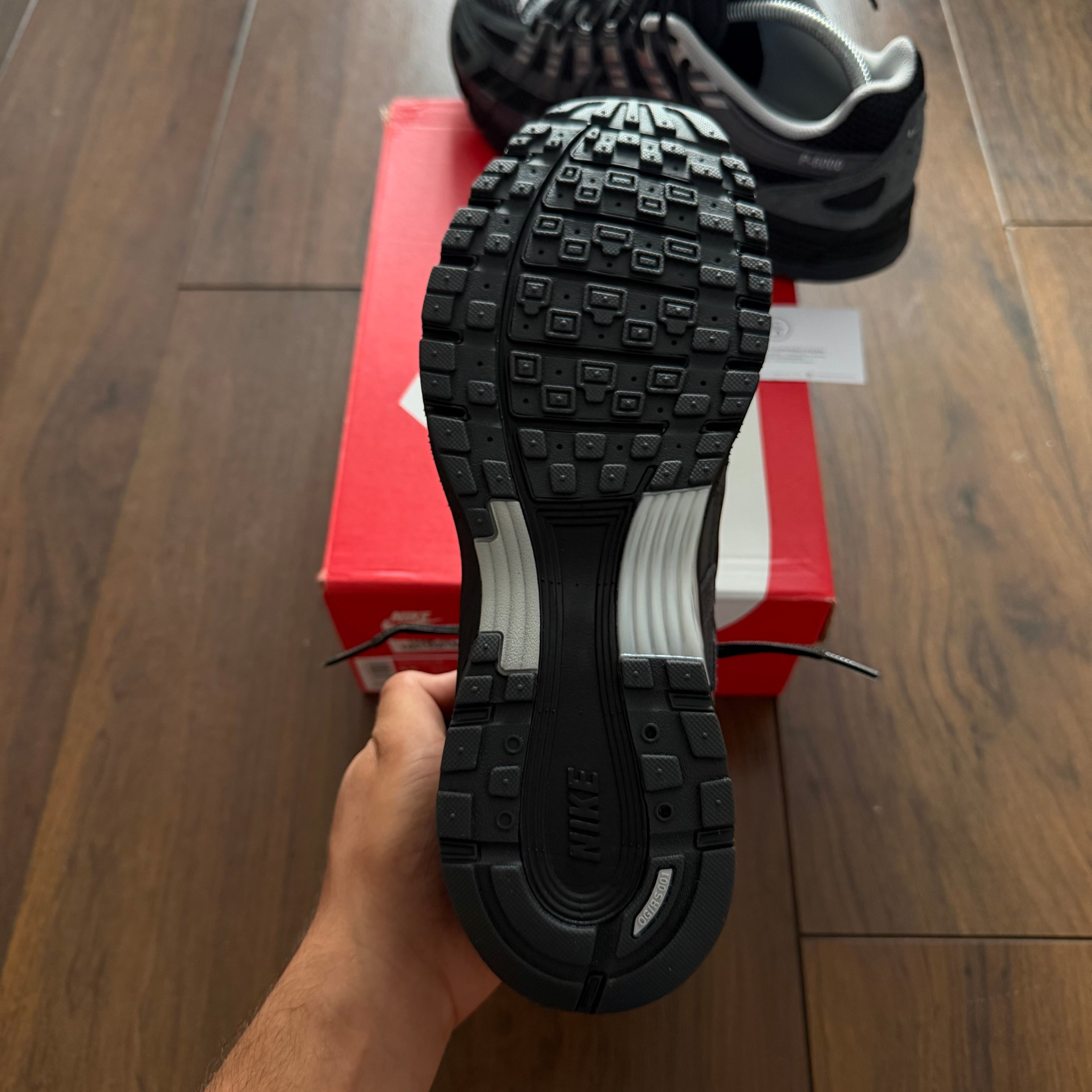Nike P-6000 - 'SUEDE ANTHRACITE METALLIC SILVER'