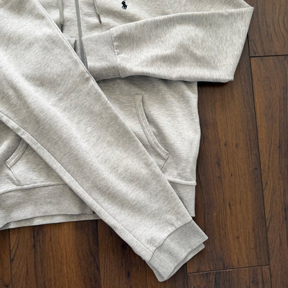 Pre-Loved - Ralph Lauren Double Knit Tracksuit - Grey