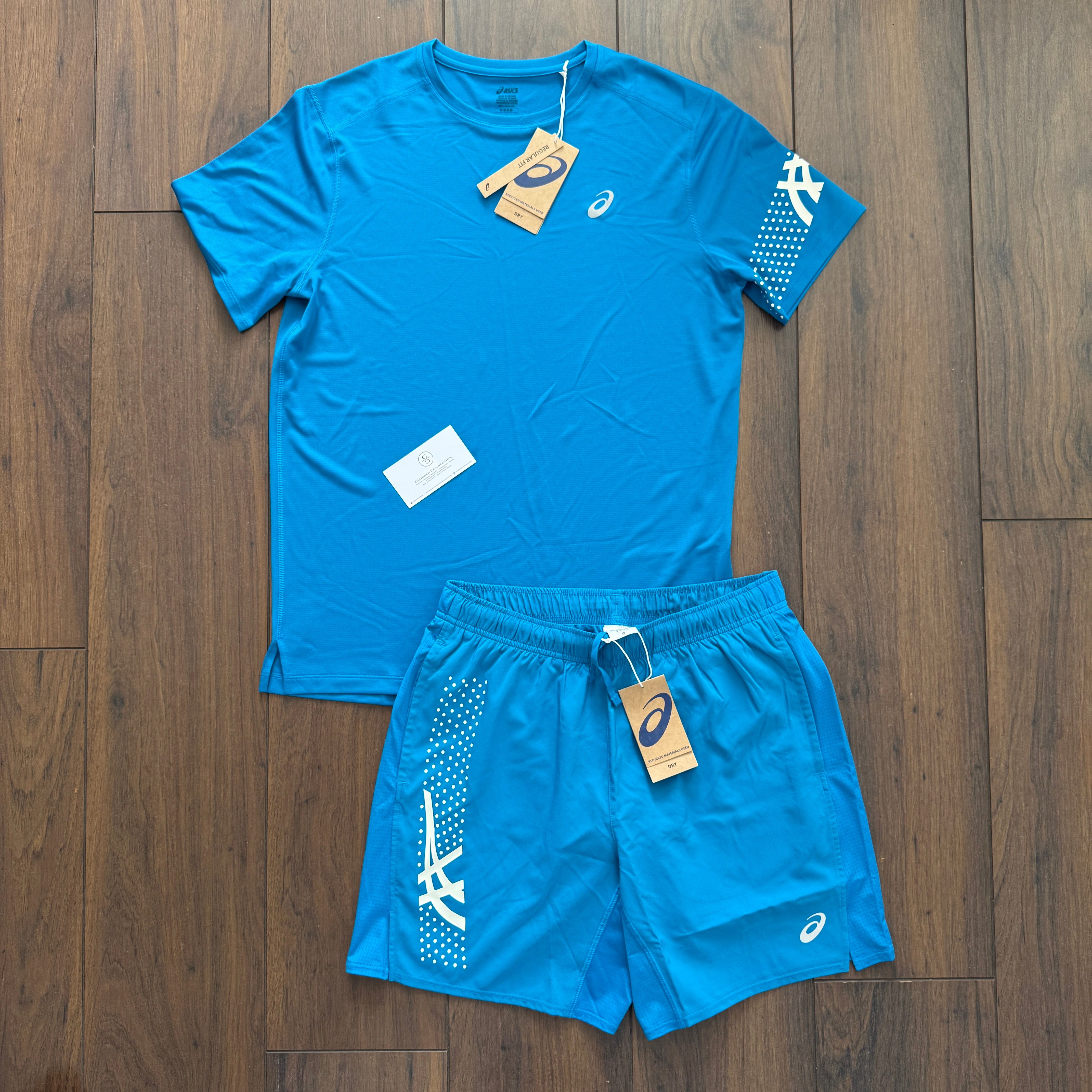 Asics Blue Icon Set