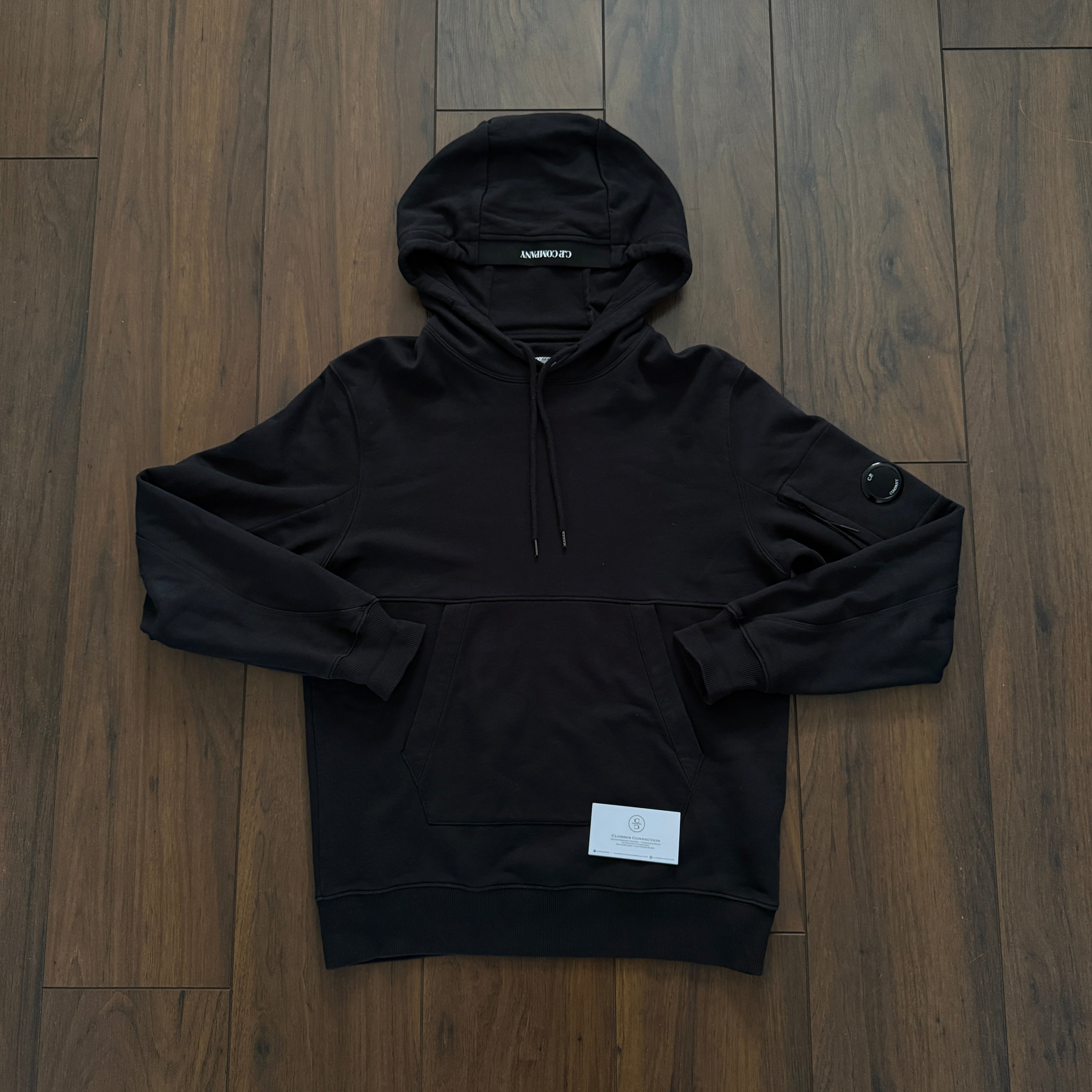 Pre-Loved - CP Company Lens Hoodie - Black