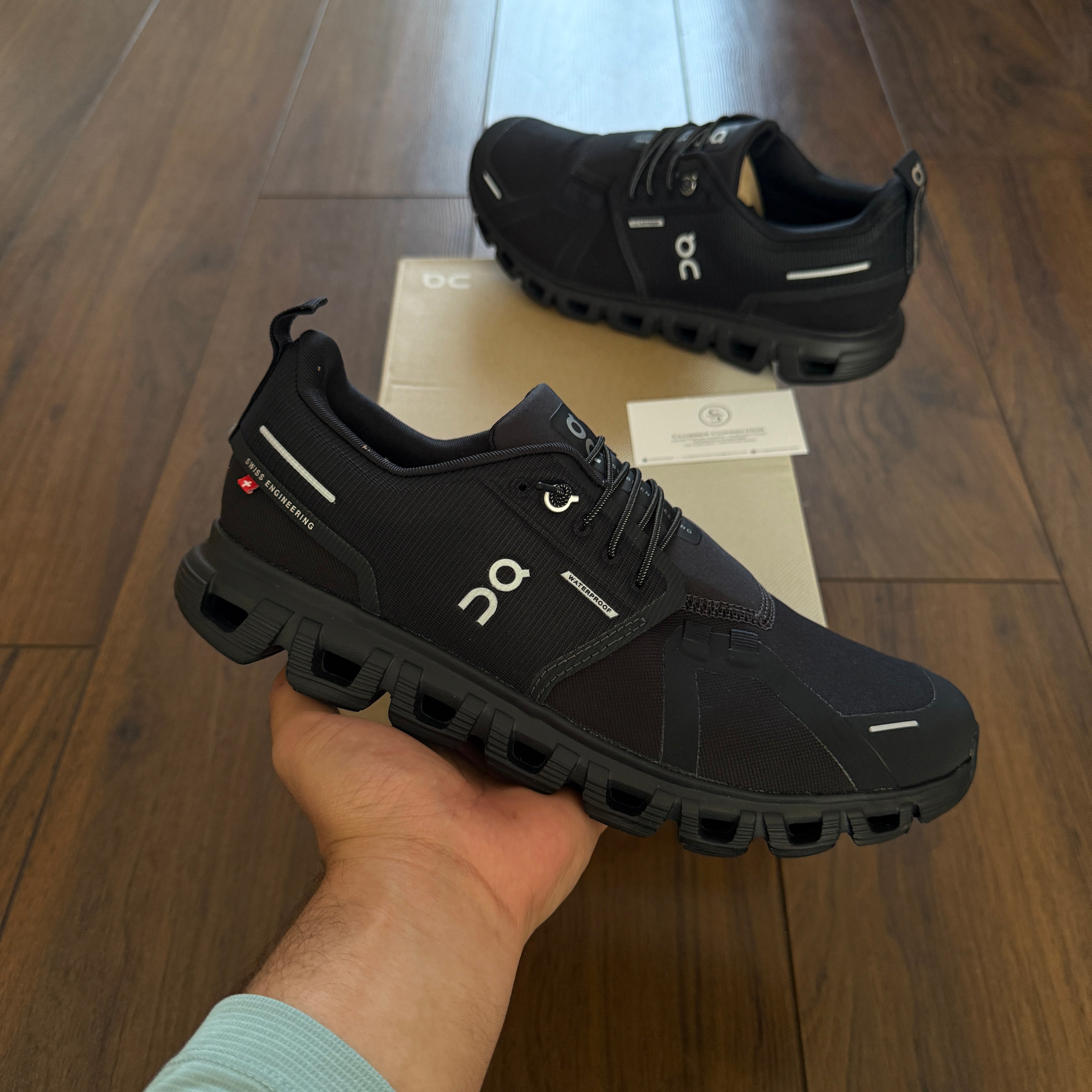 On Cloud 6 WP (WATERPROOF) - Black