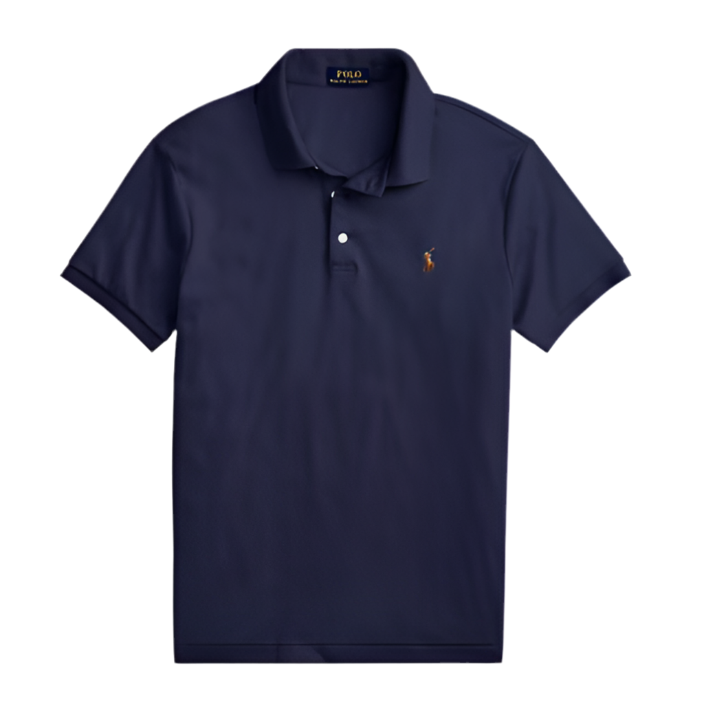 Ralph Lauren Soft Cotton Polo Shirt Navy