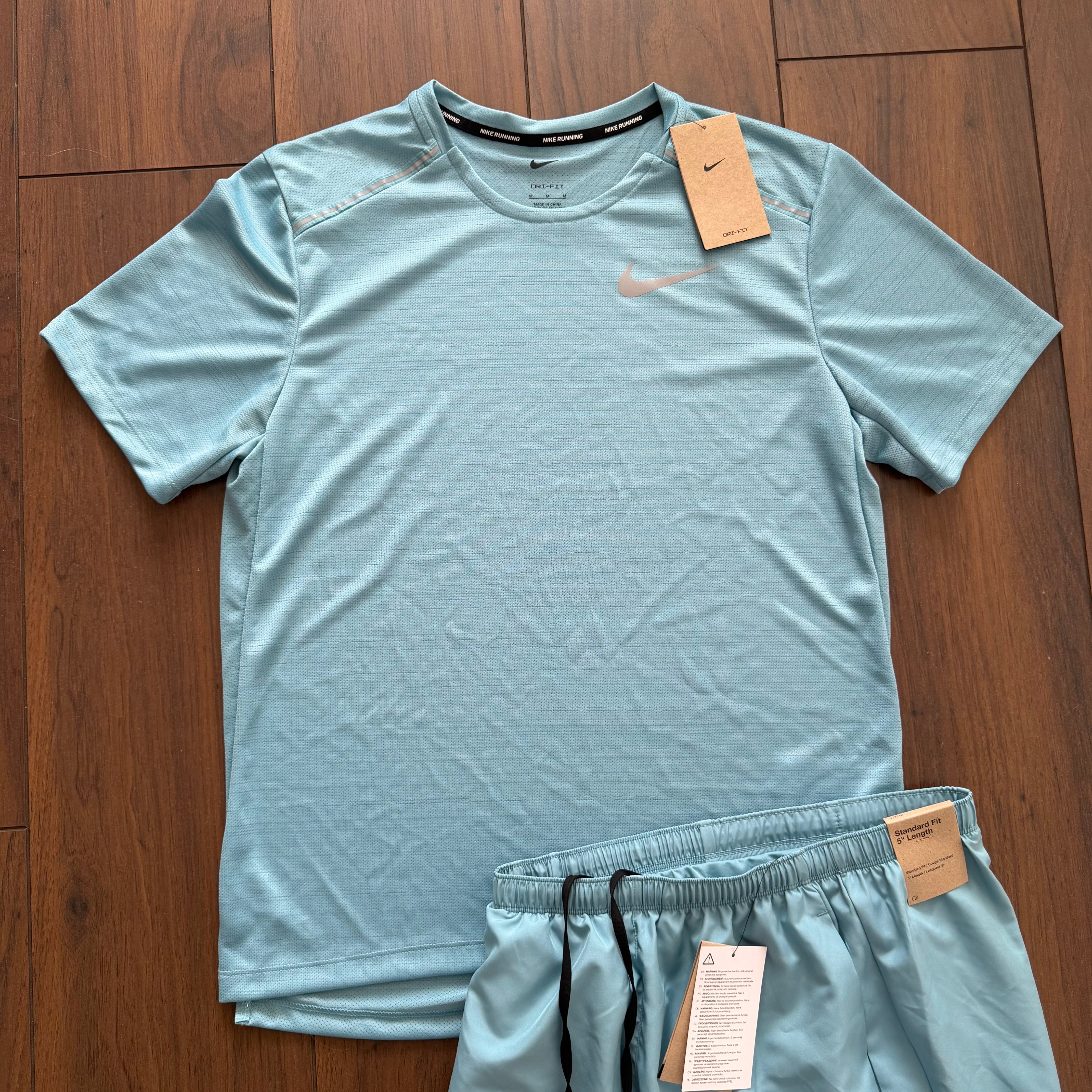 Nike ‘DENIM TURQOISE’ Short Set