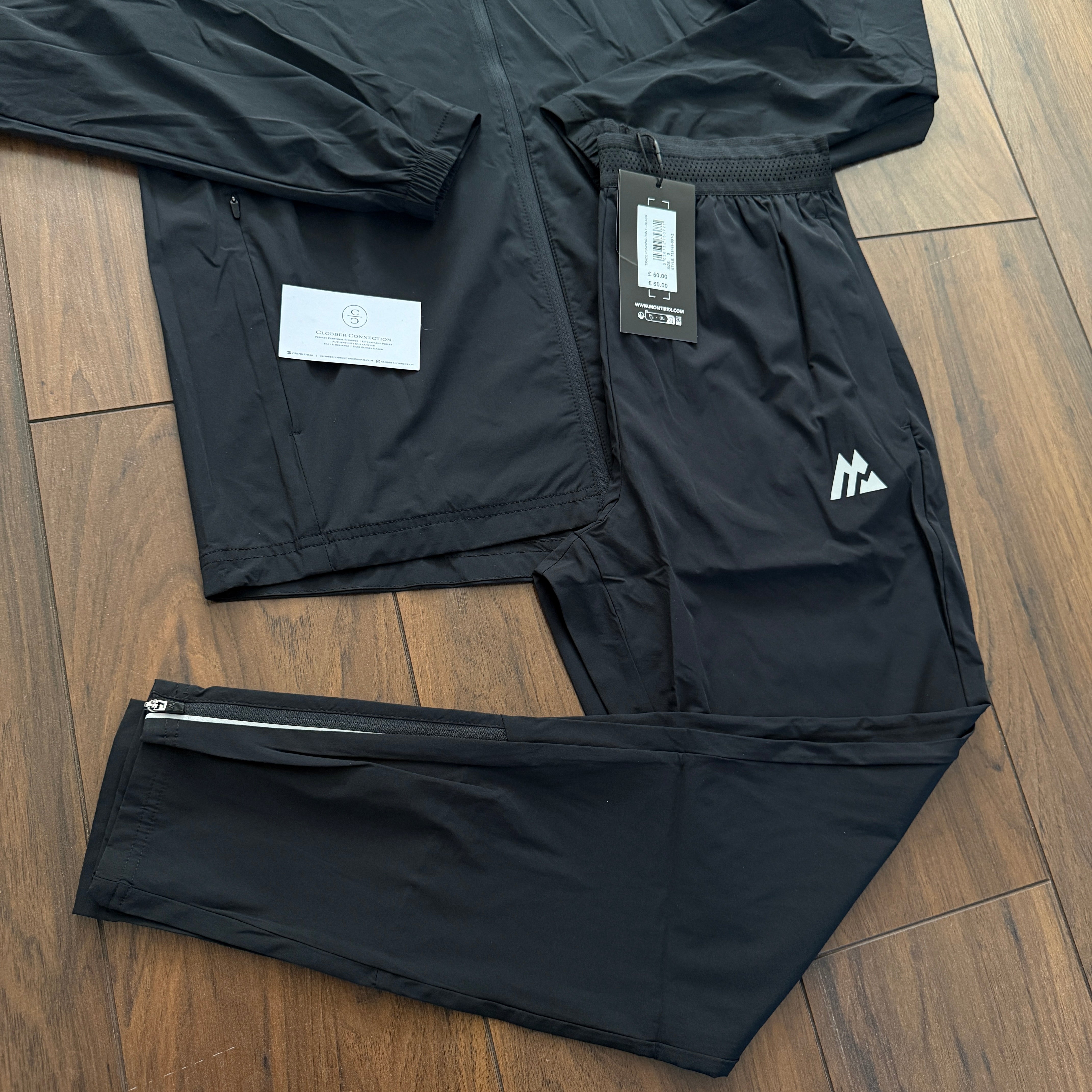 Montirex Trace Tracksuit - Black