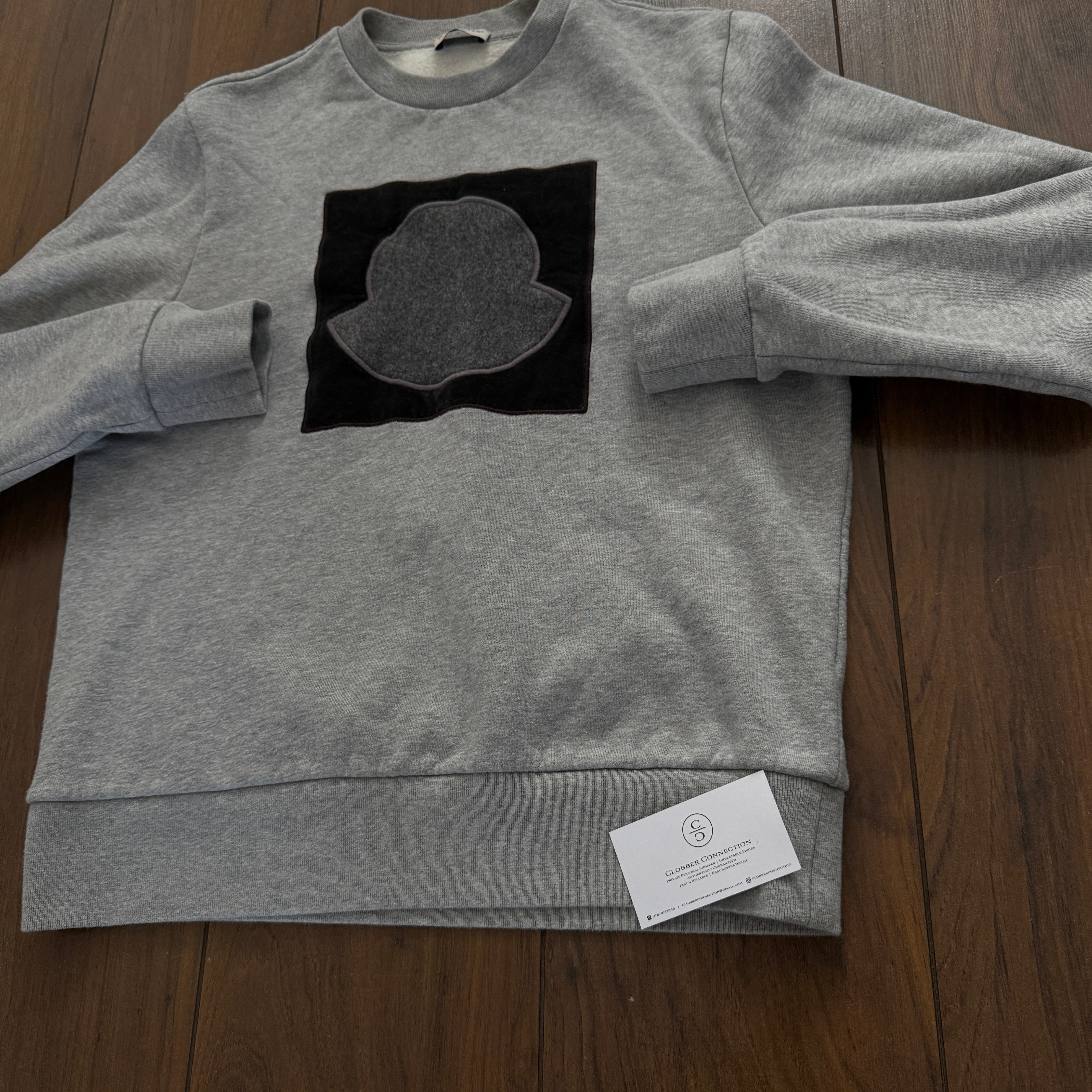 Pre-Loved - Moncler Sweater - Grey
