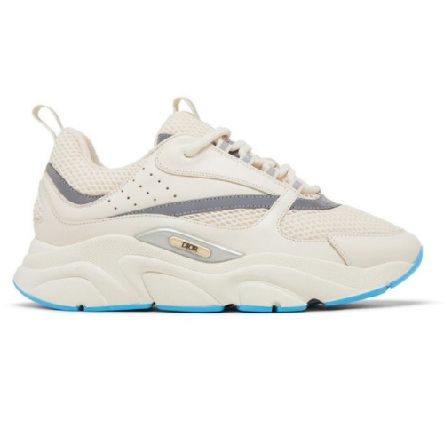 Dior B22 Light Pink/Blue Calfskin Trainer