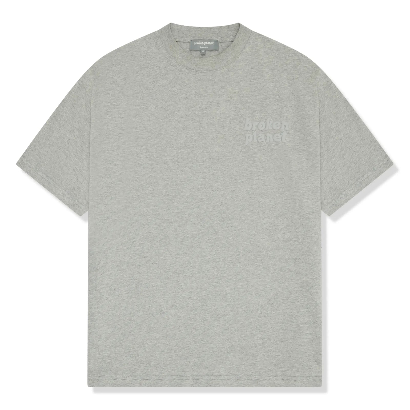 Broken Planet Basics T Shirt - Heather Grey