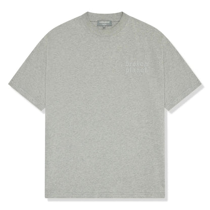 Broken Planet Basics T Shirt - Heather Grey
