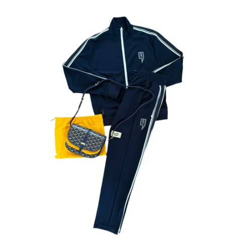 Yelir Tracksuit Navy/White