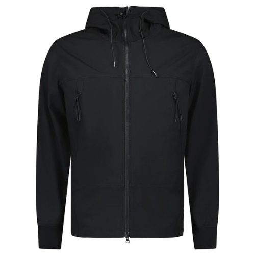 CP Company Soft Shell Goggle Jacket Black