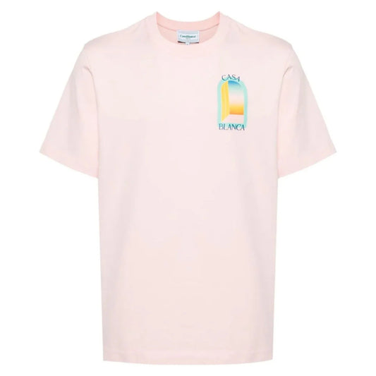 Casablanca L'Arche Colore Pink T-shirt