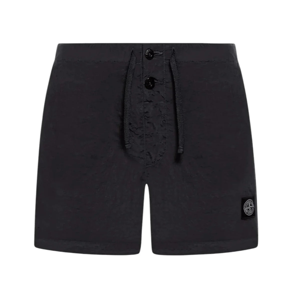 Stone Island White Logo Patch Short Set