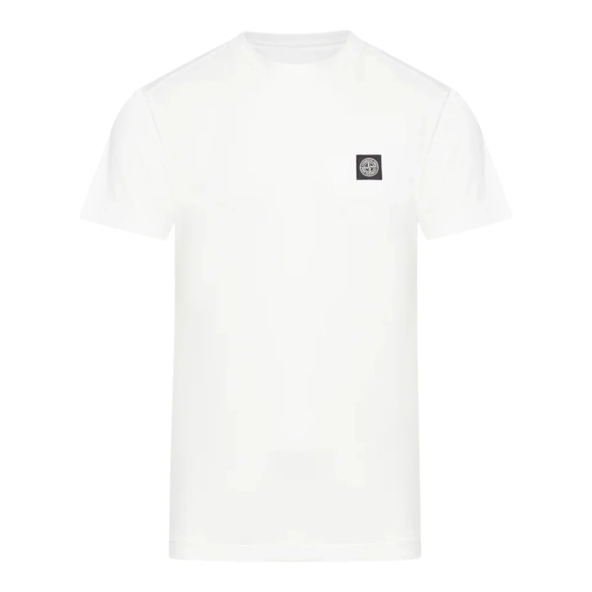 Stone Island White Logo Patch Short Set