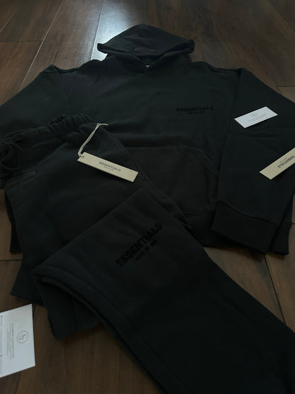 FOG ESSENTIALS Tracksuit Set - Black (SS22)