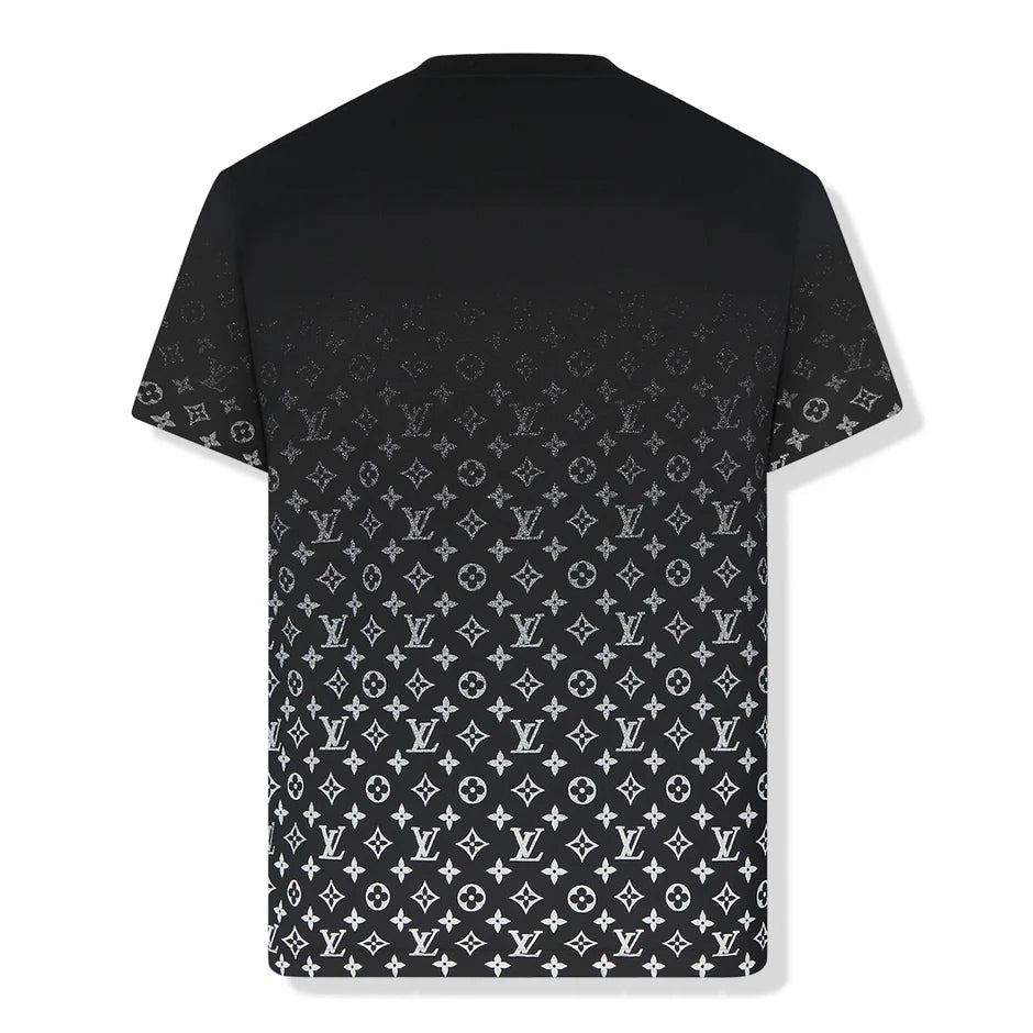 Louis Vuitton LV Monogram Gradient  T Shirt - Black White