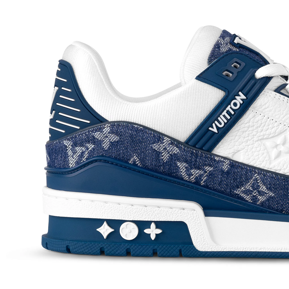 Louis Vuitton Denim Trainers - Blue