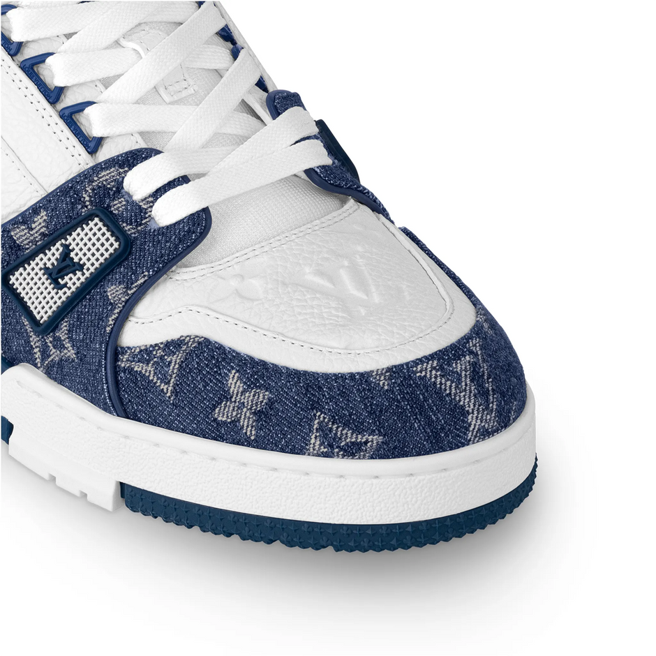 Louis Vuitton Denim Trainers - Blue