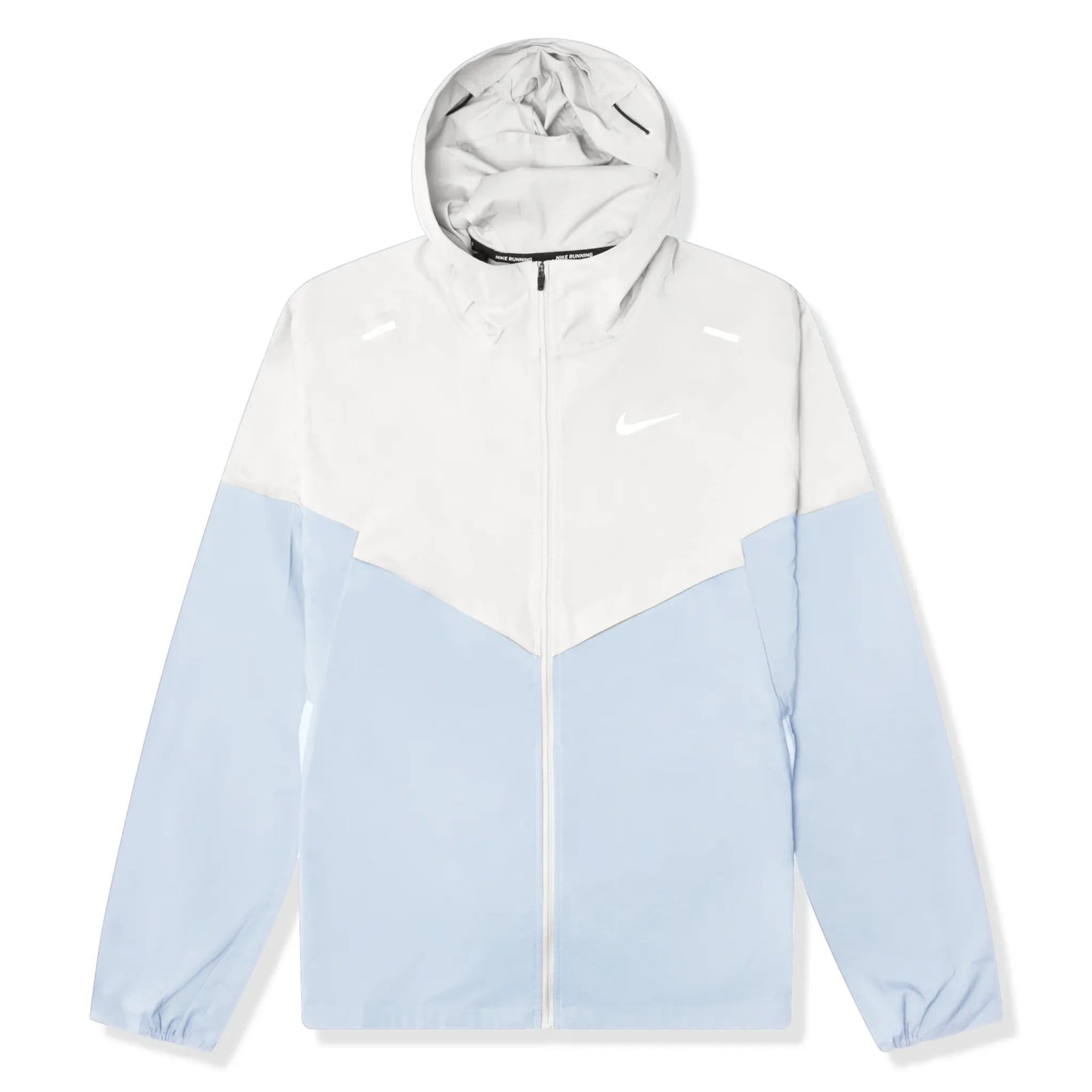 Nike Miler UV Windbreaker - White/Armoury Blue