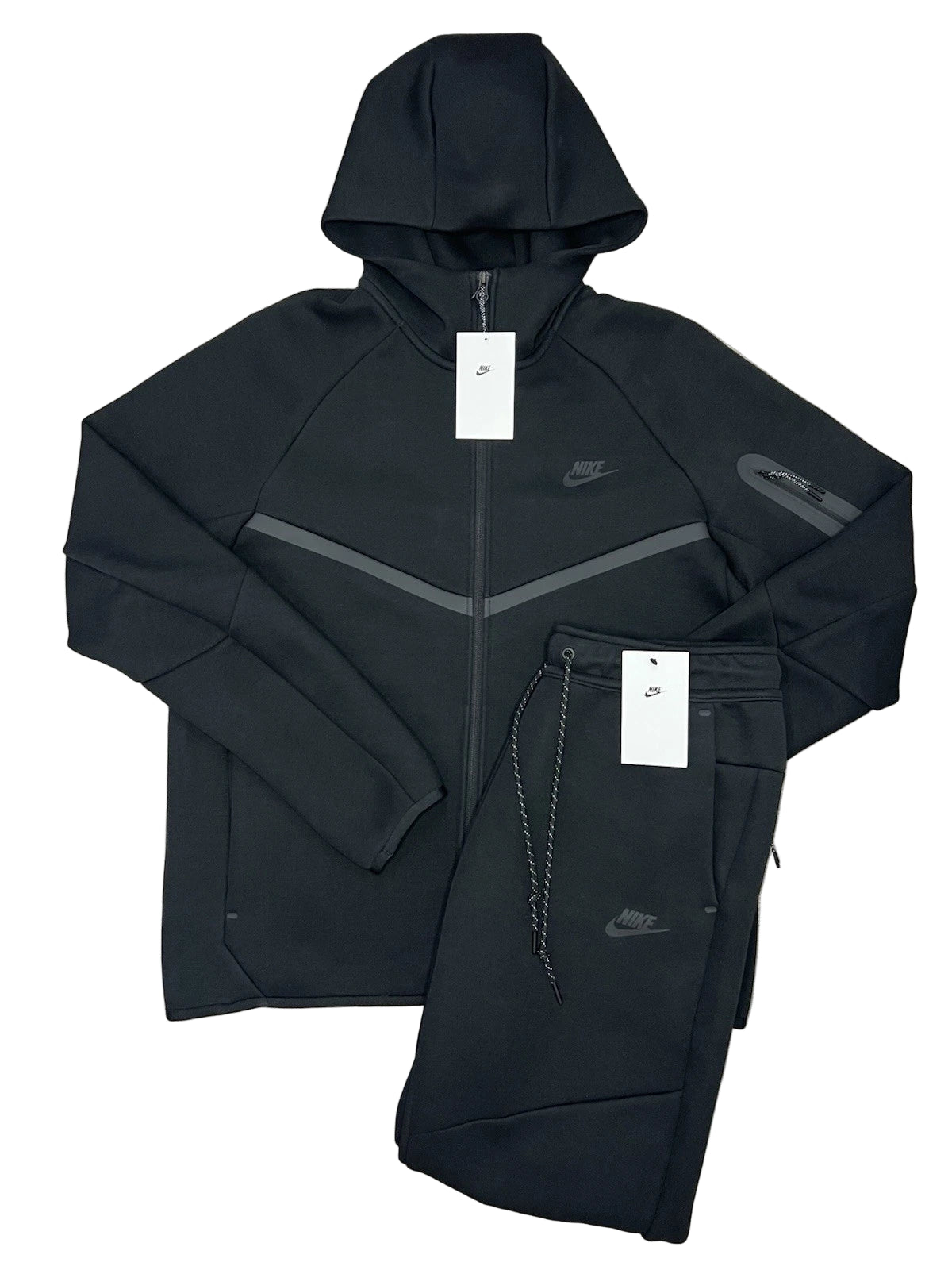 Nike Tech Fleece Tracksuit - Black